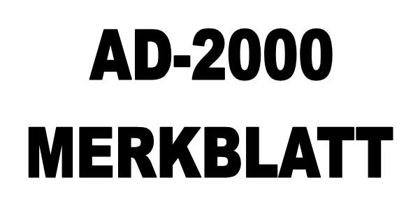 projektowanie AD 2000 merkblatt